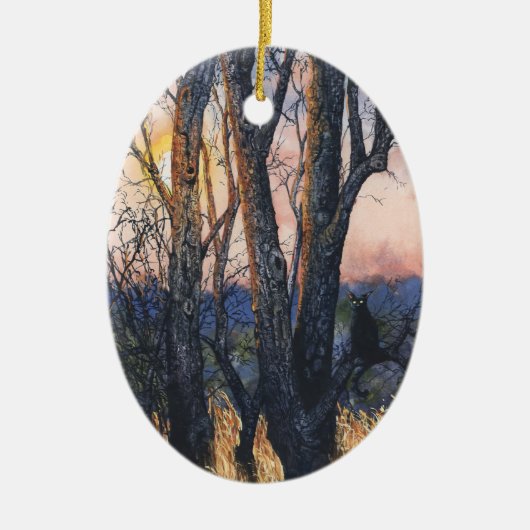 Zonsondergang Ornament (Voorkant)