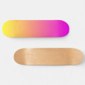 Zonsondergang Ouverture Roze en Gele Skateboard De (Horizontaal)