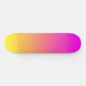 Zonsondergang Ouverture Roze en Gele Skateboard De (Horizontaal)