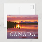 Zonsondergang over Alexander Bay Briefkaart (Voorkant / Achterkant)