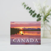 Zonsondergang over Alexander Bay Briefkaart (Staand voorkant)