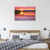 Zonsondergang over Alexander Bay Canvas Afdruk (Insitu (Slaapkamer))