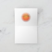 Zonsondergang over Baai Noyac Bedankkaart (Binnen)