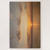 Zonsondergang over de Bodenmeer Legpuzzel (Verticaal)