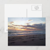 Zonsondergang over de Golf van Florida  Briefkaart (Voorkant / Achterkant)