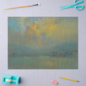 Zonsondergang over de heuvels (door Glenn Cooper H Tissuepapier (Craft)