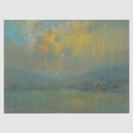 Zonsondergang over de heuvels (door Glenn Cooper H Tissuepapier