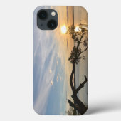 Zonsondergang over de iPhone-hoesjes van East Bay Case-Mate iPhone Case (Achterkant)