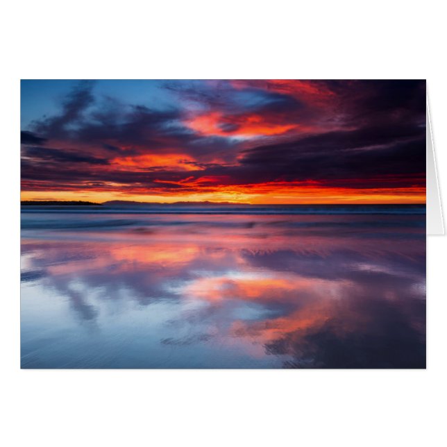 Zonsondergang over de Kanaaleilanden, CA (Voorkant Horizontaal)