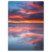 Zonsondergang over de Kanaaleilanden, CA Klembord (Achterkant)