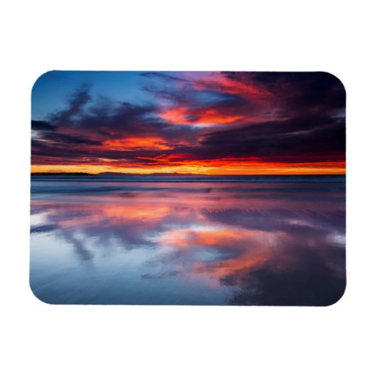 Zonsondergang over de Kanaaleilanden, CA Magneet (Horizontaal)
