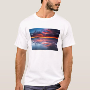Zonsondergang over de Kanaaleilanden, CA T-shirt