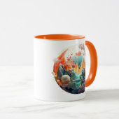 Zonsondergang over de Lake Mok (Voorkant rechts)