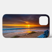 Zonsondergang over de Stille Oceaan Case-Mate iPhone Case (Achterkant (horizontaal))