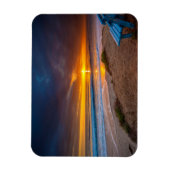 Zonsondergang over de Stille Oceaan Magneet (Verticaal)