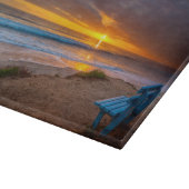 Zonsondergang over de Stille Oceaan Snijplank (Hoek)