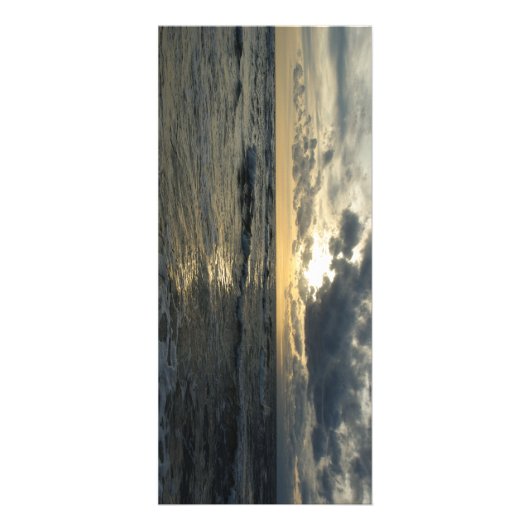 Zonsondergang over de Zee Rack Kaart (Voorkant)