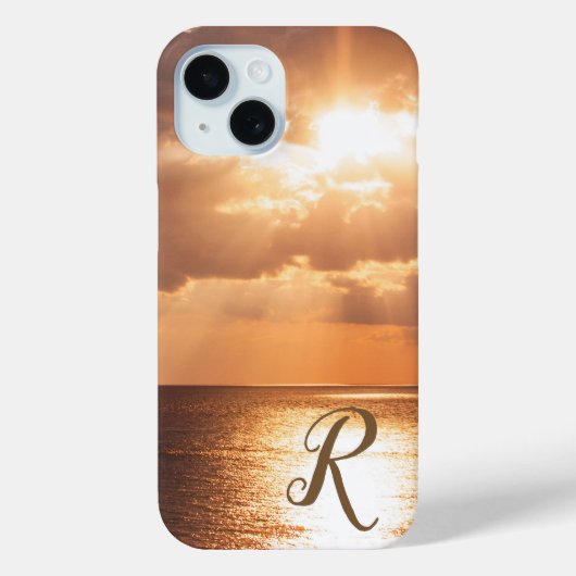 Zonsondergang over Golf van Mexico Persoonlijk Mon Case-Mate iPhone Case (Achterkant)