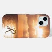 Zonsondergang over Golf van Mexico Persoonlijk Mon Case-Mate iPhone Case (Achterkant (horizontaal))