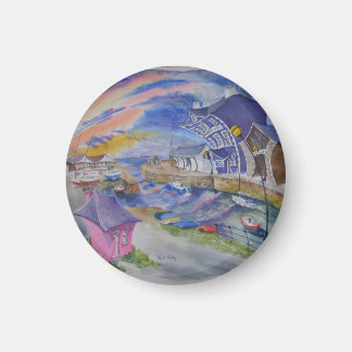 Zonsondergang over het Limoen House Magneet