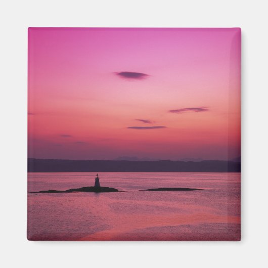Zonsondergang over Isle of Skye, vanuit Mallaig, Magneet (Voorkant)
