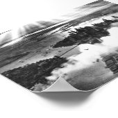  zonsondergang over New York City NY 1932 Poster (Hoek)