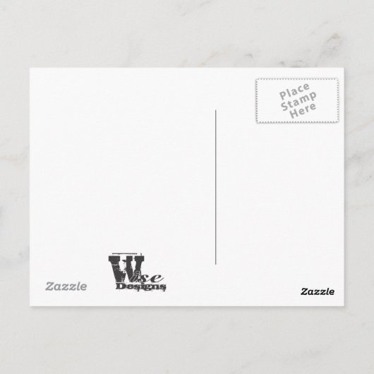 Zonsondergang over Phoenix Briefkaart (Achterkant)