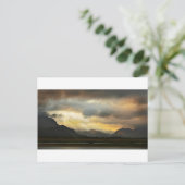 Zonsondergang over Snowdonia Briefkaart (Staand voorkant)