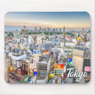 Zonsondergang over Tokio, Japan Muismat