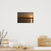 Zonsondergang over Vancouver Bay - Canada Poster (Keuken)