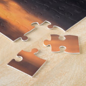 zonsondergang over water legpuzzel (Zijkant)