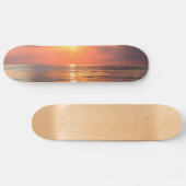 zonsondergang over water persoonlijk skateboard (Horizontaal)