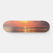 zonsondergang over water persoonlijk skateboard (Horizontaal)