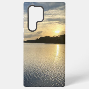 Zonsondergang over Wildcat Lake Samsung telefoonho Galaxy Hoesje