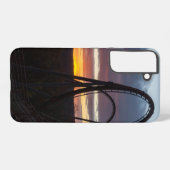 Zonsondergang Over Wildfire Samsung Telefoon Case Samsung Galaxy Hoesje (Achterkant horizontaal)