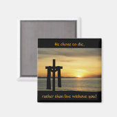 Zonsondergang oversteken magneet (Voorkant / Achterkant)