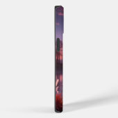 Zonsondergang Paars Meren Landschap Drie Case-Mate iPhone Case (Achterkant / Rechts)
