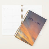 Zonsondergang pastel Planner (Display)