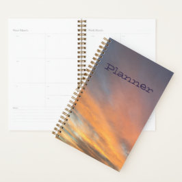 Zonsondergang pastel Planner