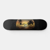 Zonsondergang Persoonlijk Skateboard (Horizontaal)