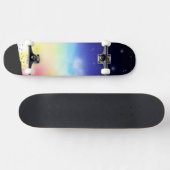 zonsondergang persoonlijk skateboard (Horizontaal)