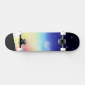 zonsondergang persoonlijk skateboard (Horizontaal)