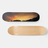 Zonsondergang Persoonlijk Skateboard (Horizontaal)