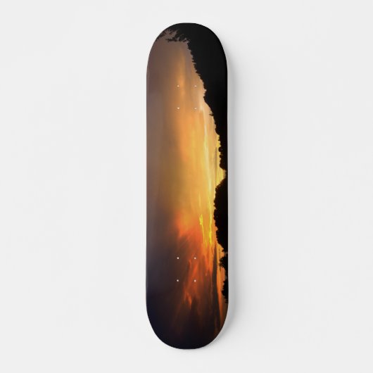 Zonsondergang Persoonlijk Skateboard (Voorkant)