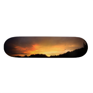 Zonsondergang Persoonlijk Skateboard