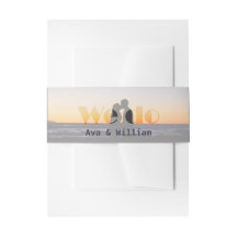 Zonsondergang Photo We Do Wedding Stationery