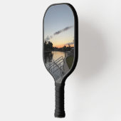 zonsondergang pickle ball racket (Links)