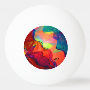 zonsondergang pingpongbal