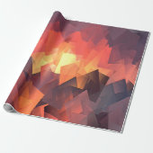 Zonsondergang plezier.... cadeaupapier (Uitgerold)