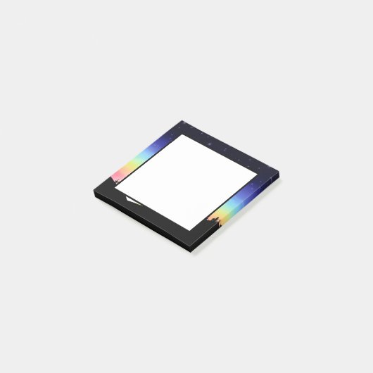 zonsondergang post-it® notes (Schuin)